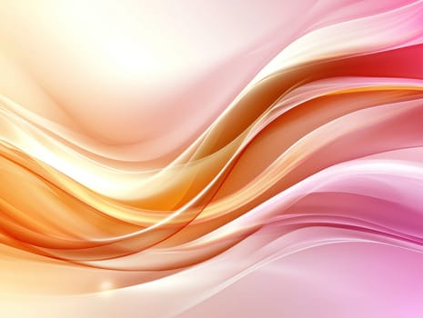Warm colors blend beautifully in this abstract swirl, creating soothing atmosphere.