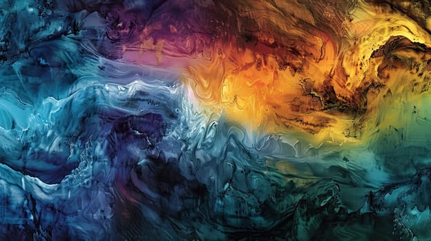 Discover the mesmerizing visual effects of Digital Aurora showcasing swirling ethereal strokes of water in vibrant colors. This artwork captures the dynamic interplay of hues that evoke a sense of tranquility and wonder.