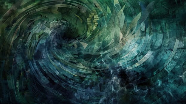 Dive into the mesmerizing world of digital art with swirling strokes that evoke the ethereal beauty of a watercolor aurora. This captivating design showcases a blend of colors and textures that inspire creativity and tranquility.