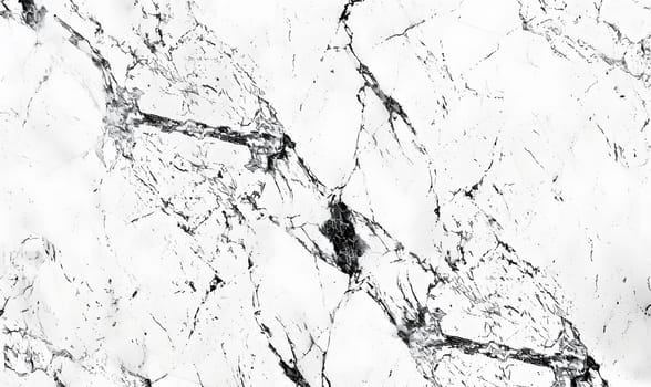 Elegant marbled texture with black and white lines, perfect for backgrounds.