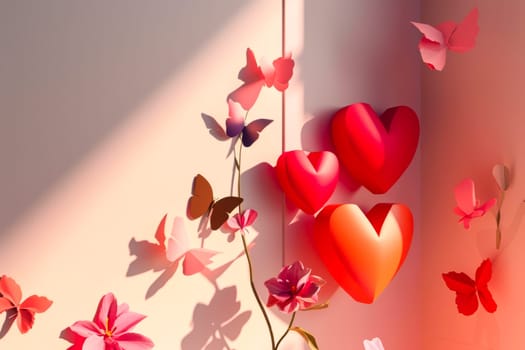 A serene and abstract minimalist background featuring soft colors, ideal for contemporary design projects.