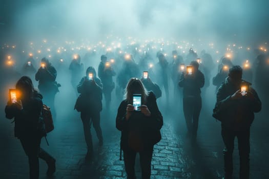 Smartphone impact: person engaged with their mobile device showing how technology reshapes lives, from social media engagement to real-time sharing, influence of mobile phones on modern communication