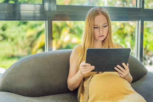 A pregnant woman receives concerning blood test results, her face reflecting worry and concern about her and her baby's health.