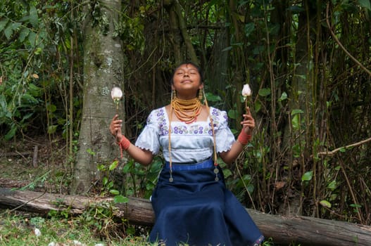 Silent Christmas Connection: Embracing Ancestors in Stillness and Solitude During the Holiday Season. High quality photo