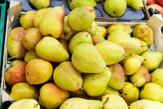 background fruit freshness vegetarian healthy organic agriculture fresh pear food ripe green diet
