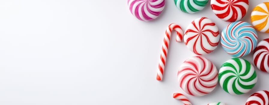 Colorful candy in pastel colors, perfect for festive celebrations.