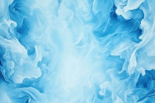 serene abstract blue background with swirling patterns and textures.