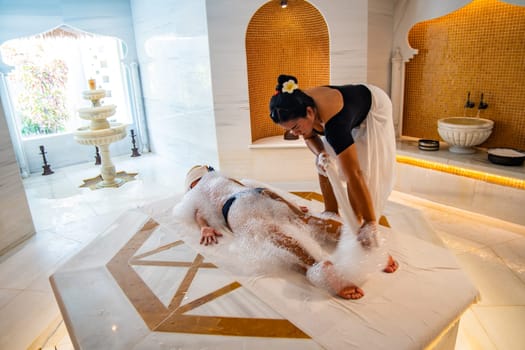 Spa room in Maldives resort. High quality photo