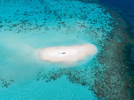 Sandbank experience with picnic in Gaafu Dhaalu Atoll Maguhdhuvaa Island, Maldives. High quality photo