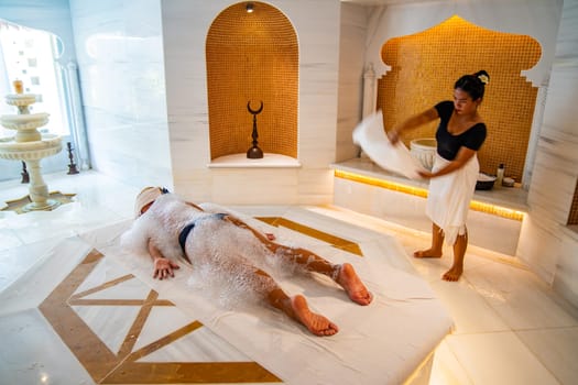 Spa room in Maldives resort. High quality photo