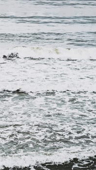 Real photo sea water waves, abstract background, nature power, pale grey light contrast matte more tone in stock.