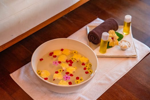 Spa room in Maldives resort. High quality photo