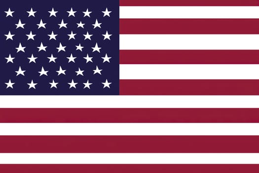 The American flag features thirteen red and white stripes representing the original colonies, alongside fifty white stars on a blue background, symbolizing the states.