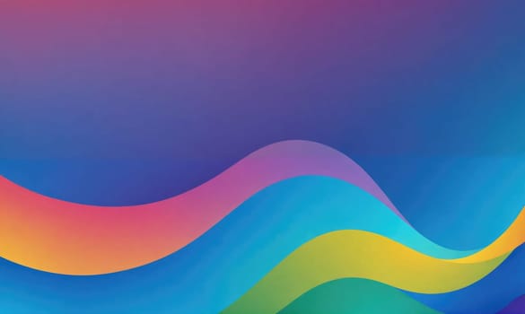The image features a gradient background with a vibrant blue hue.