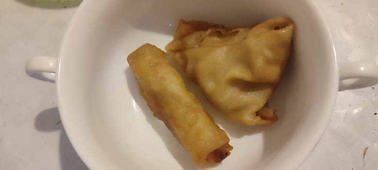 food baking dough in white plate, home cooking lunch . High quality photo
