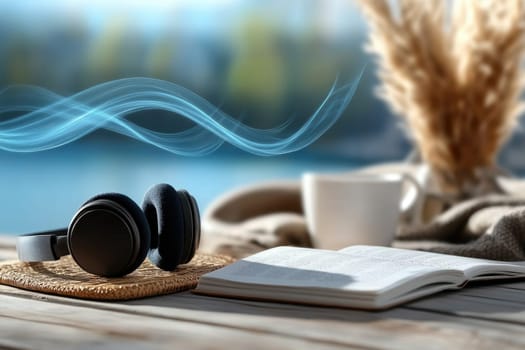 Healing sound Cognitive boost, Audio : alpha wave and peaceful music enhancing memory, intelligence, focusing on relaxation through serene sound, supporting mental well-being with tranquil listening