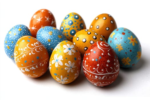 Brightly painted Easter eggs that are absolutely perfect for celebrating spring festivities and enhancing holiday decor