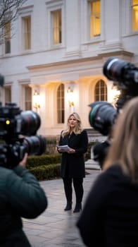 Television work: behind scenes production process, showcasing creativity, collaboration, technical expertise, journey of content creation from concept to screen for diverse audiences