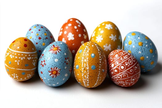 Vibrant and beautifully decorative Easter eggs that are just perfect for holiday festivities and joyful celebrations