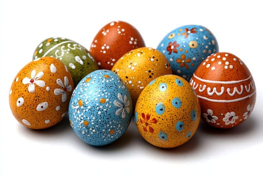 These vibrant and artistic Easter eggs are absolutely perfect for spring celebrations and delightful holiday decoration