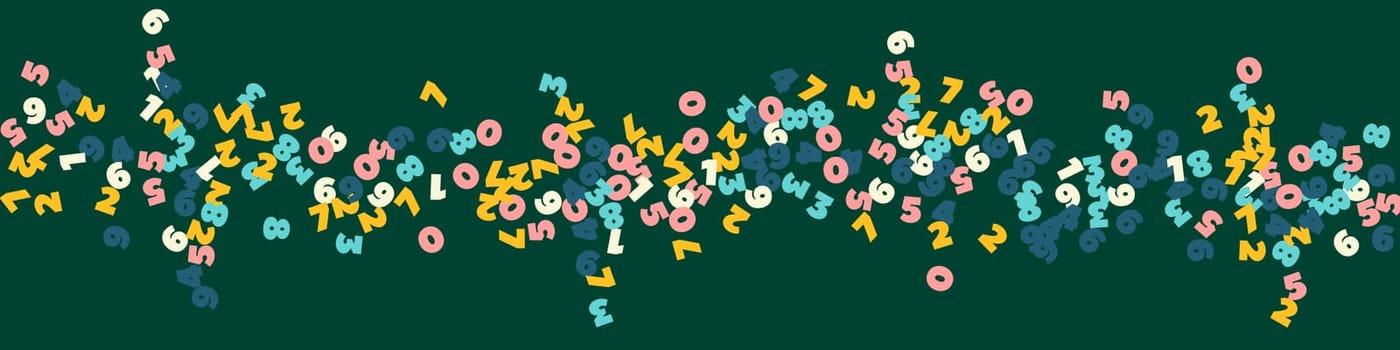 Concept of school background. Colorful childish falling letters of English language. Foreign languages study concept. Back to school banner .