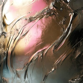 A vibrant abstract glass texture showcases intricate patterns while reflecting colorful light. The artwork exudes a modern artistic flair, captivating the viewer's gaze.