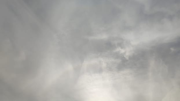 gray sky white clouds background nature air atmosphere weather autumn. High quality photo