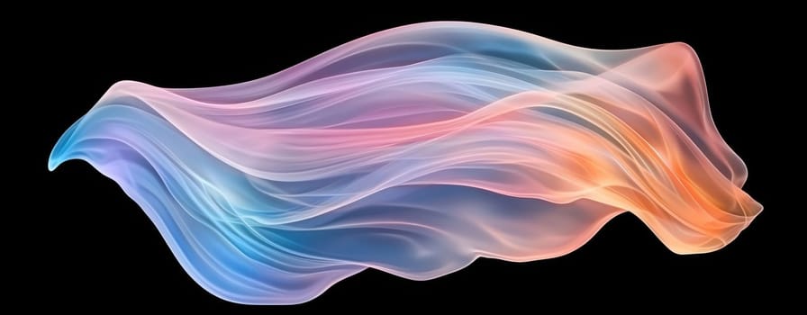 vibrant abstract splash of colorful smoke flows gracefully.