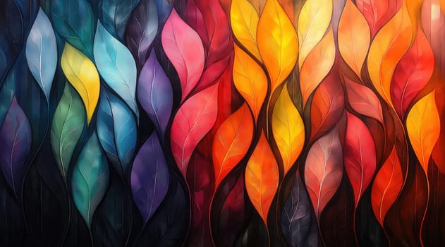 Abstract bright multicolored creative background. Selective focus.