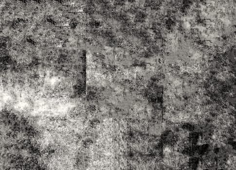 Abstract white-gray spotted with cracks grunge background