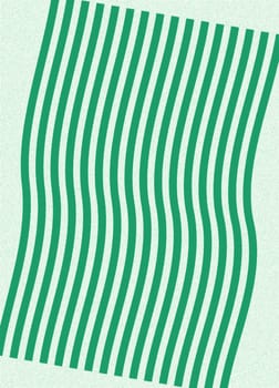 A green abstract stage in an elegant futuristic geometric style with simple lines
