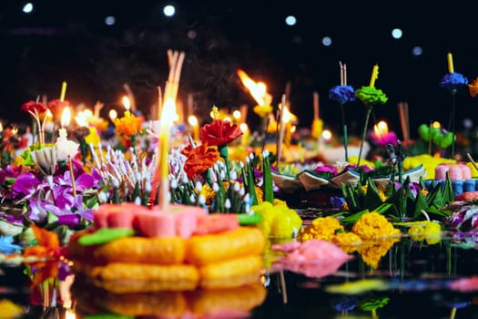 Loy Krathong Day is one of the most popular festivals of Thailand celebrated annually on the Full-Moon Day of the Twelfth Lunar Month.