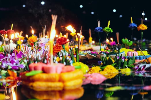 Loy Krathong Day is one of the most popular festivals of Thailand celebrated annually on the Full-Moon Day of the Twelfth Lunar Month.