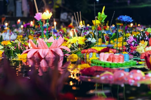 Loy Krathong Day is one of the most popular festivals of Thailand celebrated annually on the Full-Moon Day of the Twelfth Lunar Month.