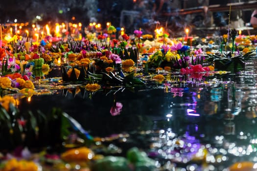 Loy Krathong Day is one of the most popular festivals of Thailand celebrated annually on the Full-Moon Day of the Twelfth Lunar Month.
