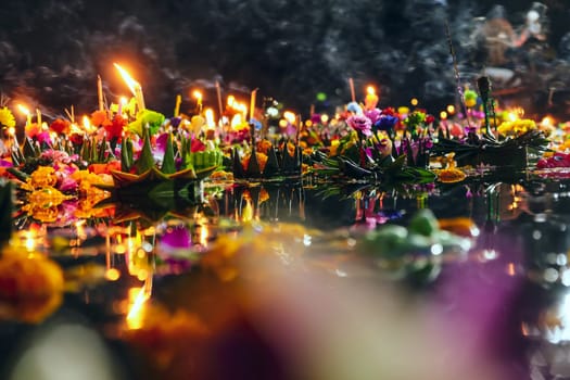 Loy Krathong Day is one of the most popular festivals of Thailand celebrated annually on the Full-Moon Day of the Twelfth Lunar Month.