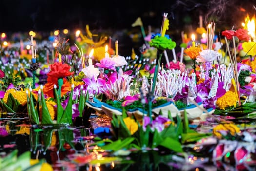 Loy Krathong Day is one of the most popular festivals of Thailand celebrated annually on the Full-Moon Day of the Twelfth Lunar Month.
