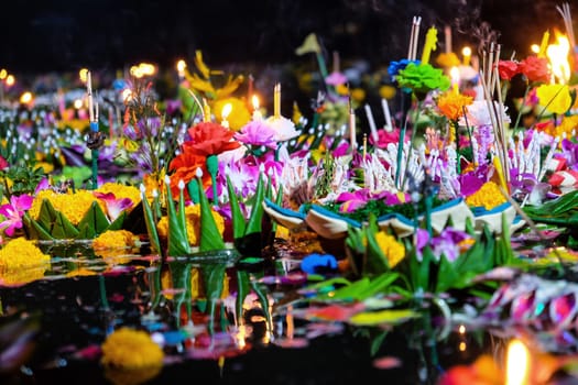 Loy Krathong Day is one of the most popular festivals of Thailand celebrated annually on the Full-Moon Day of the Twelfth Lunar Month.