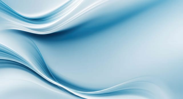 Abstract electric blue wave design featuring fluid curves and dynamic motion. ideal for modern backgrounds, digital art, and creative projects. the soothing color palette exudes calm and energy.