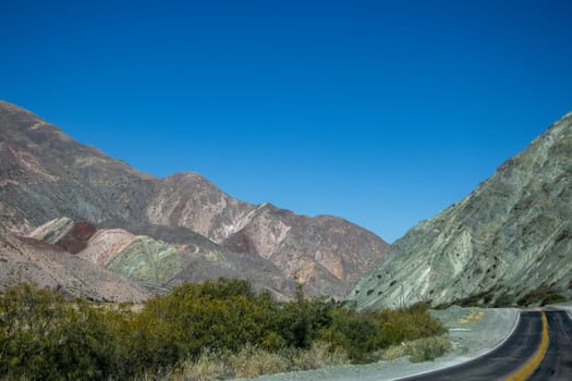 Background for tourism promotions and brochures. Concept of adventure tourism.Tourism in the north of Argentina. Winter holidays in Argentina.