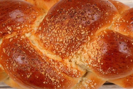 This delicious and soft challah bread is beautifully braided, making it perfect for any special occasion or gathering