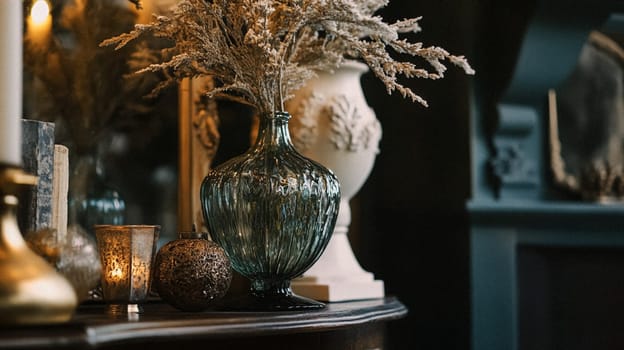 Country cottage decor, Cotswolds style interior design, furniture and home decor in elegant English country house style idea