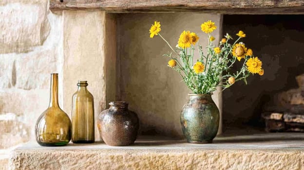 Country cottage decor, Cotswolds style interior design, furniture and home decor in elegant English country house style idea