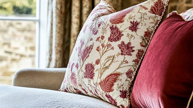 Country cottage decor, Cotswolds style interior design, furniture and home decor in elegant English country house style idea