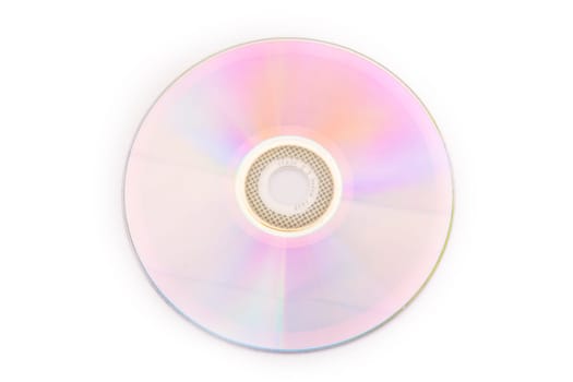 DVD, SD disk, isolated on white background