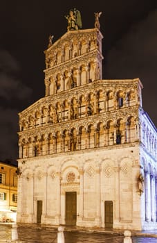 Church of San Michele in Foro in Lucca, Italy