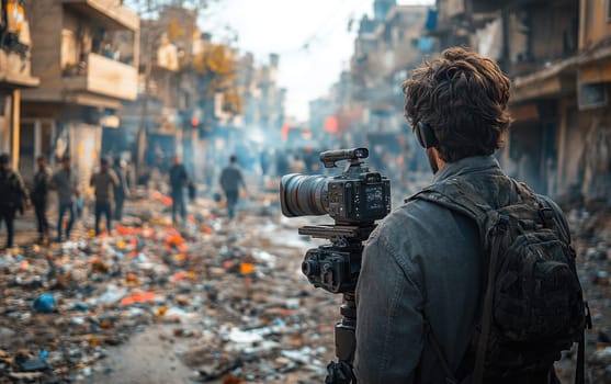Broadcast work: engaging in various roles within television industry, including direction, writing, editing, illustrating artistry involved in crafting compelling stories for viewers worldwide