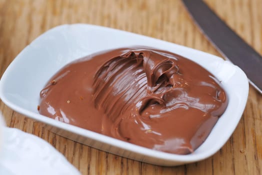 Indulge in a creamy chocolate spread, ready for use in all your beloved recipes and snacks