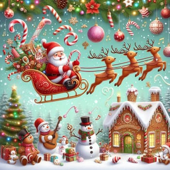 A Beautiful  Christmas picture of World