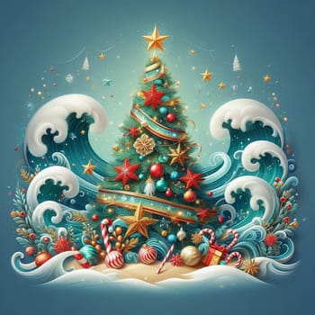 A Beautiful  Christmas picture of World